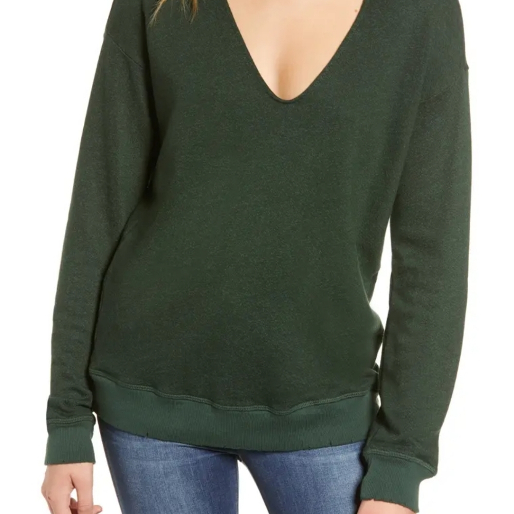 N:Philanthropy Pria Gray Sweatshirt Small Nwt - Picture 2 of 7